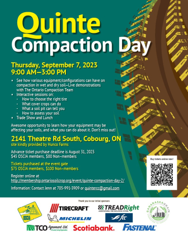 Quinte Compaction Day poster